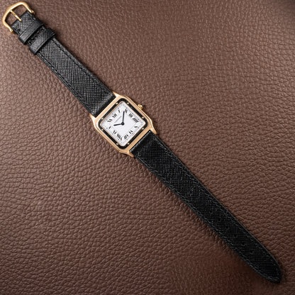 Cartier Santos Dumont Extra Plat Bicolor Frederic Piguet 21 Ref 96061 from 1980s
