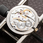 Cartier Santos Dumont Extra Plat Guilloché 18K Yellow Gold Ref. 821054 from 1980s