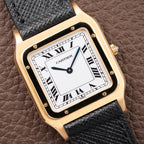 Cartier Santos Dumont Extra Plate GM Cal. Frédérique Piguet 21 Ref. 96054 from 1970s