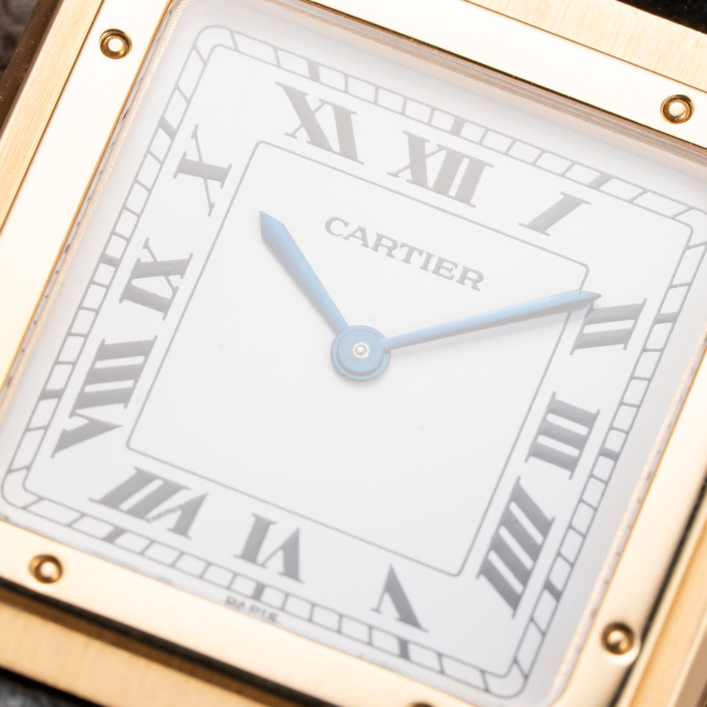 Cartier Santos Dumont Extra Plate GM Cal. Frédérique Piguet 21 Ref. 96054 from 1970s