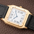 Cartier Santos Dumont Extra Plate GM Cal. Frédérique Piguet 21 Ref. 96054 from 1970s