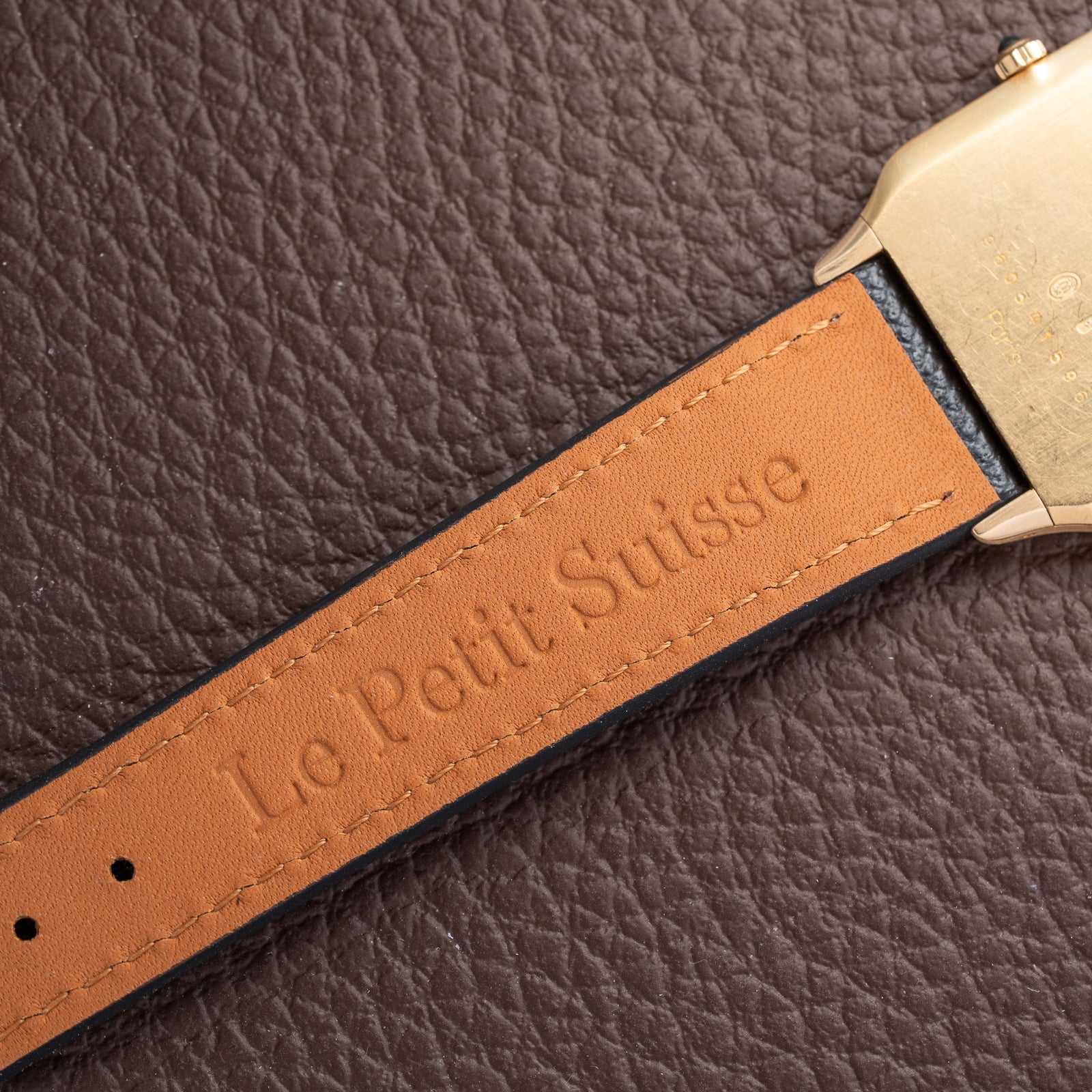 Cartier Santos Dumont Extra Plate GM Cal. Frédérique Piguet 21 Ref. 96054 from 1970s