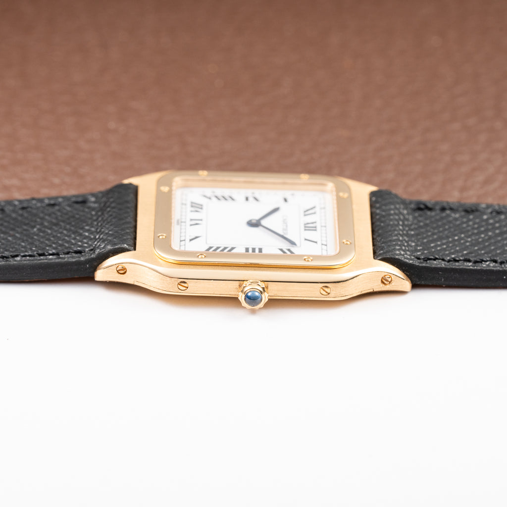 Cartier Santos Dumont Extra Plate GM Cal. Frédérique Piguet 21 Ref. 96054 from 1970s