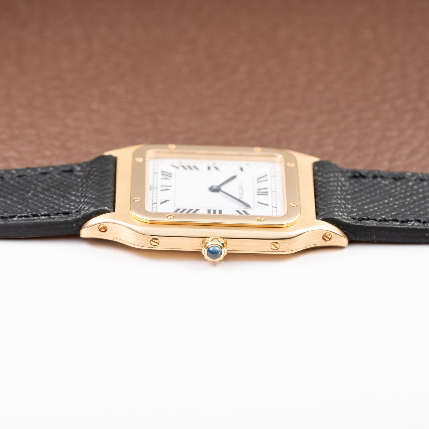 Cartier Santos Dumont Extra Plate GM Cal. Frédérique Piguet 21 Ref. 96054 from 1970s