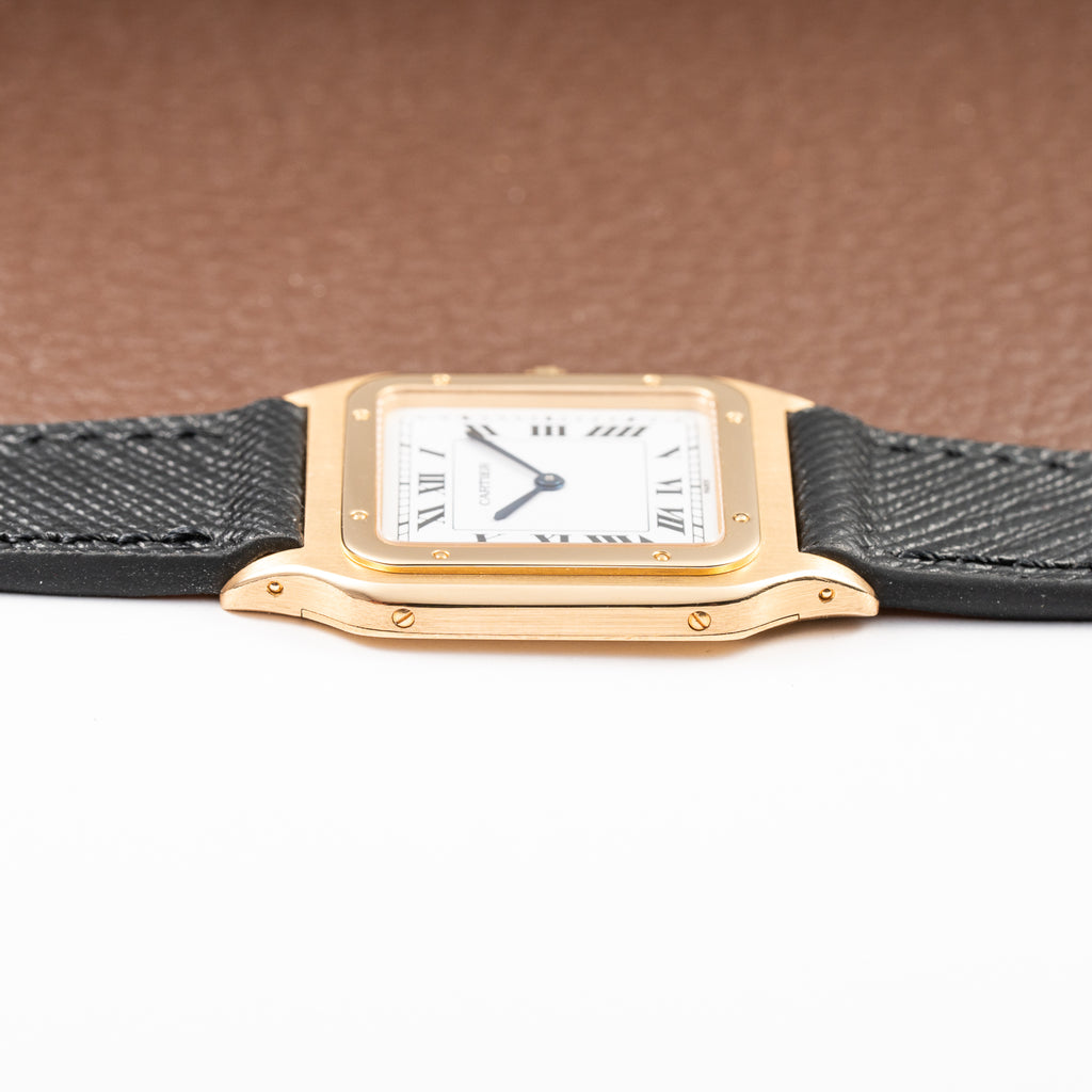 Cartier Santos Dumont Extra Plate GM Cal. Frédérique Piguet 21 Ref. 96054 from 1970s