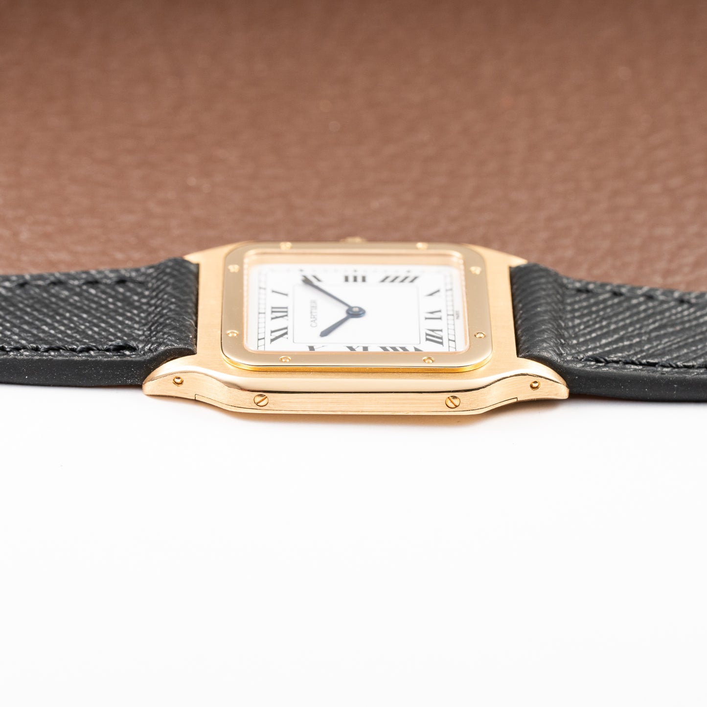 Cartier Santos Dumont Extra Plate GM Cal. Frédérique Piguet 21 Ref. 96054 from 1970s