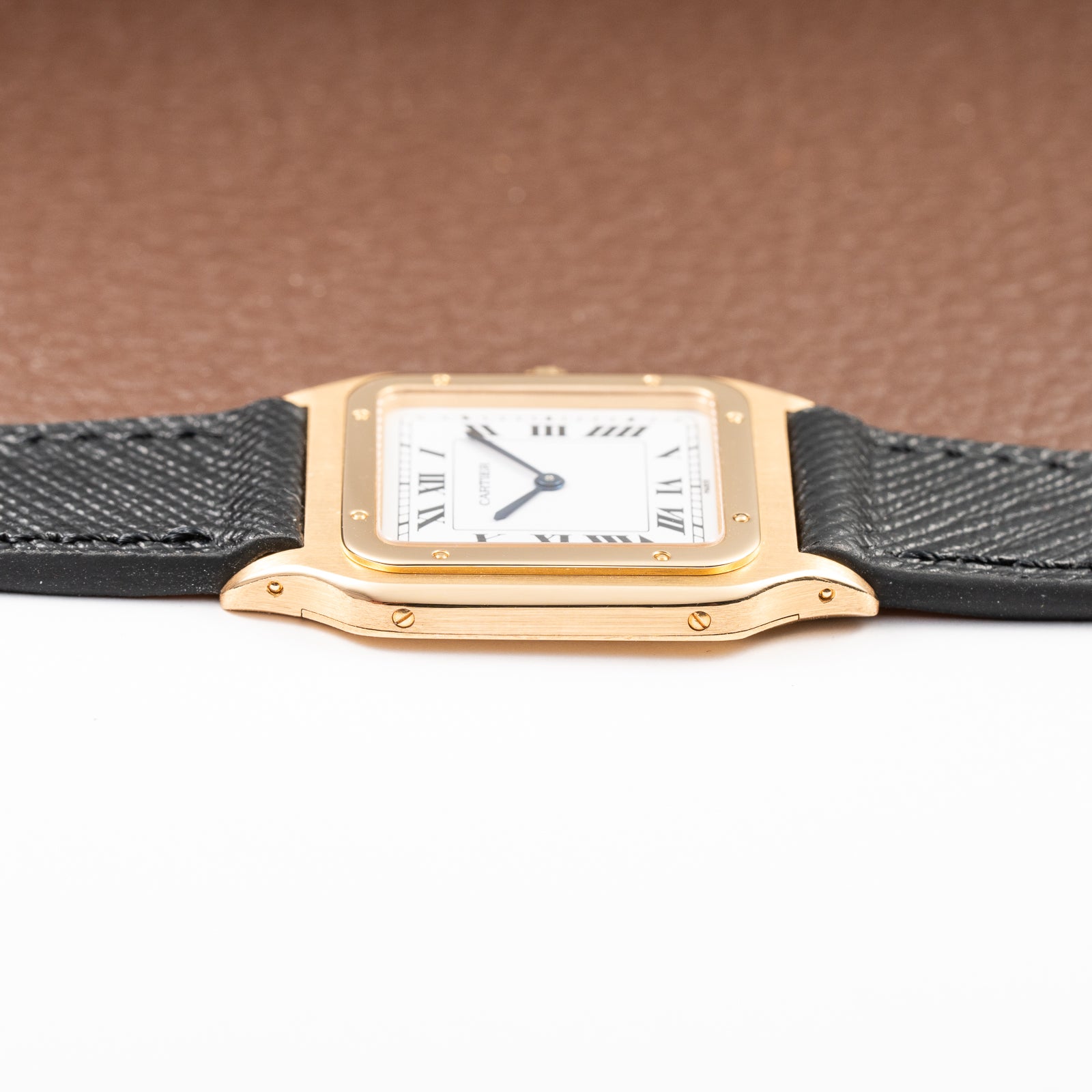 Cartier Santos Dumont Extra Plate GM Cal. Frédérique Piguet 21 Ref. 96054 from 1970s
