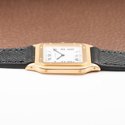 Cartier Santos Dumont Extra Plate GM Cal. Frédérique Piguet 21 Ref. 96054 from 1970s