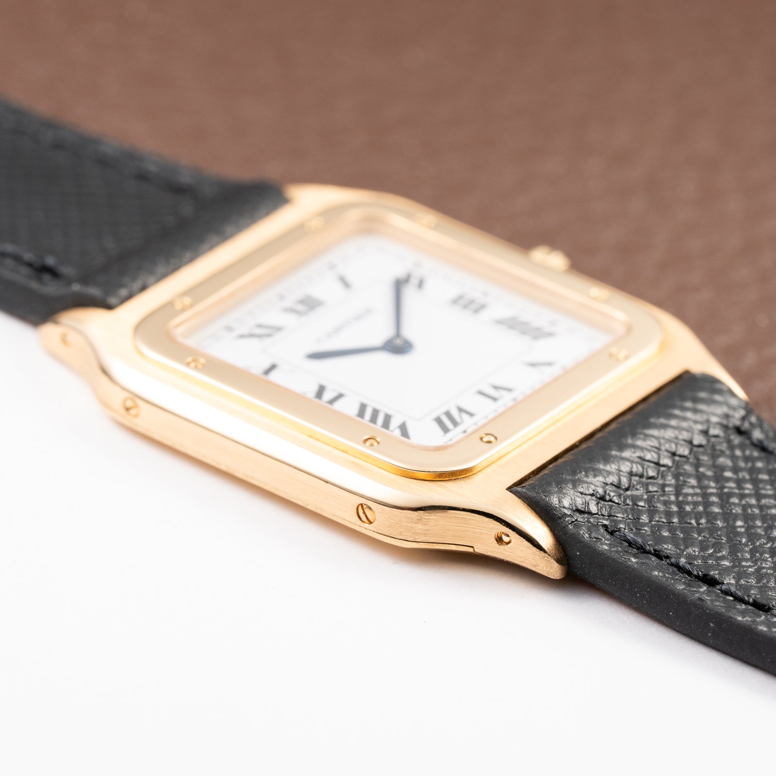Cartier Santos Dumont Extra Plate GM Cal. Frédérique Piguet 21 Ref. 96054 from 1970s
