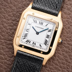 Cartier Santos Dumont Extra Plat 18K Yellow Gold Ref. 96054 from 1970s