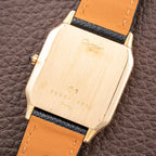 Cartier Santos Dumont Extra Plat 18K Yellow Gold Ref. 96054 from 1970s