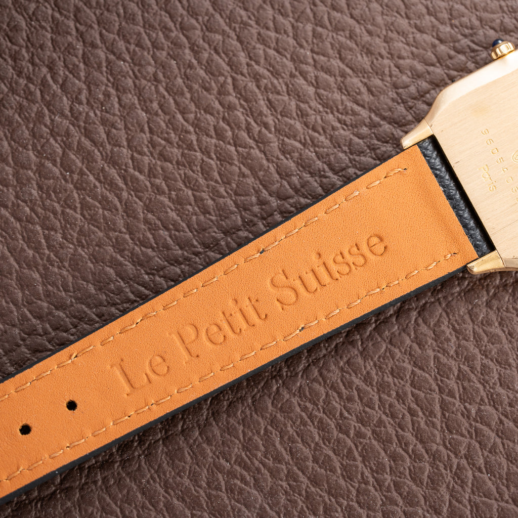 Cartier Santos Dumont Extra Plat 18K Yellow Gold Ref. 96054 from 1970s