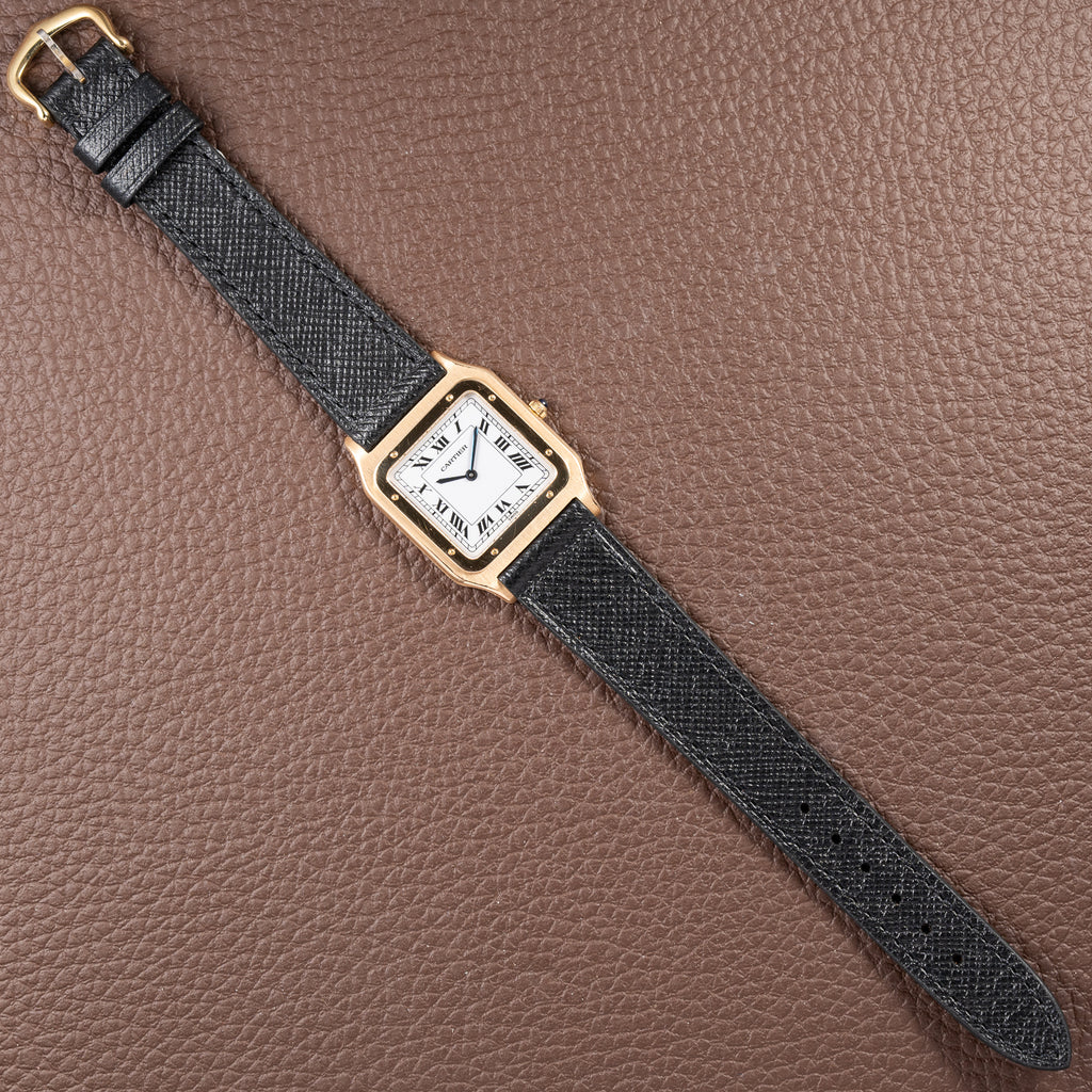 Cartier Santos Dumont Extra Plat 18K Yellow Gold Ref. 96054 from 1970s