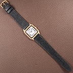 Cartier Santos Dumont Extra Plat 18K Yellow Gold Ref. 96054 from 1970s