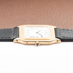 Cartier Santos Dumont Extra Plat 18K Yellow Gold Ref. 96054 from 1970s