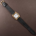 Cartier Santos Dumont Extra Plate GM Cal. Frédérique Piguet 21 Ref. 96054 from 1970s