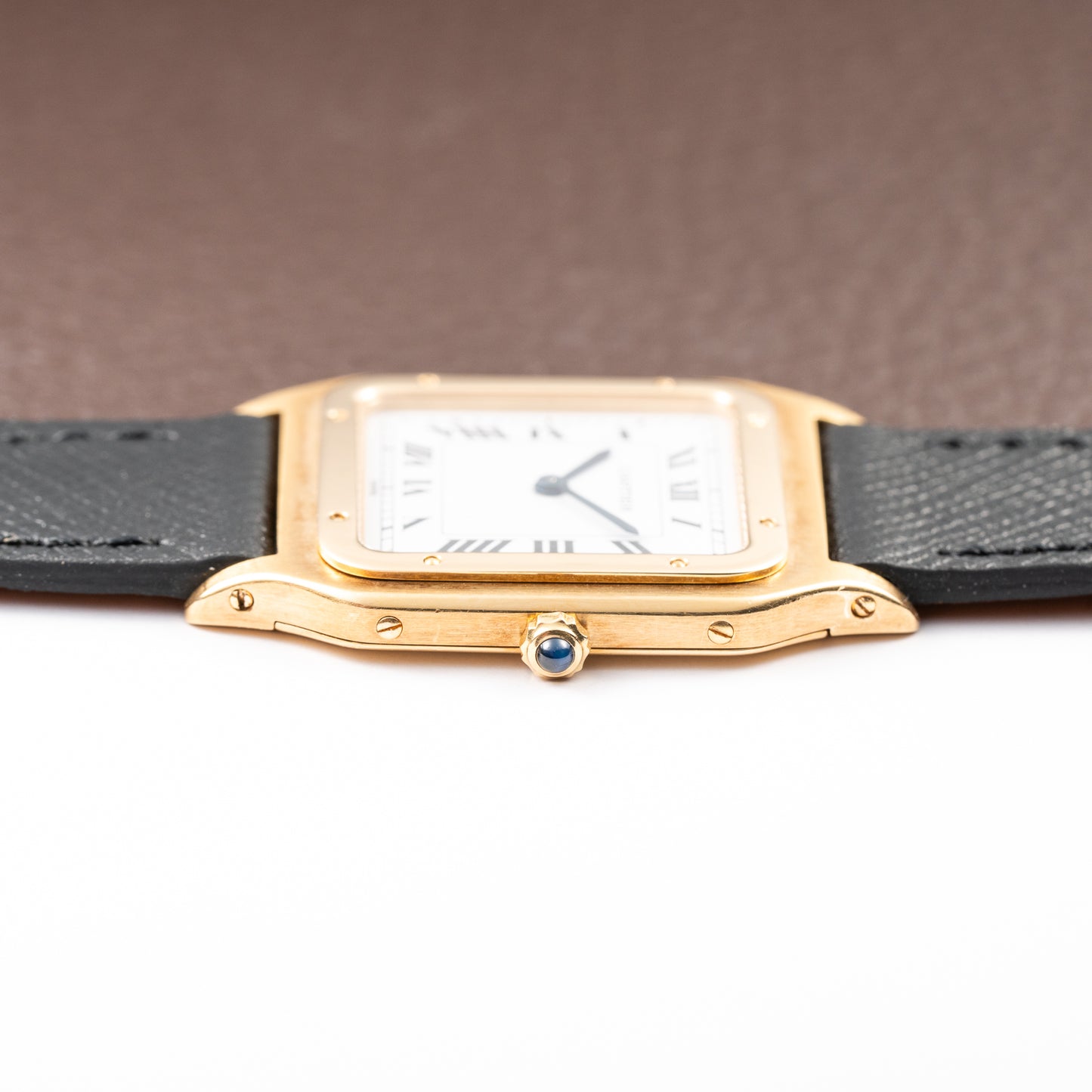 Cartier Santos Dumont Extra Plate GM Cal. Frédérique Piguet 21 Ref. 96054 from 1970s