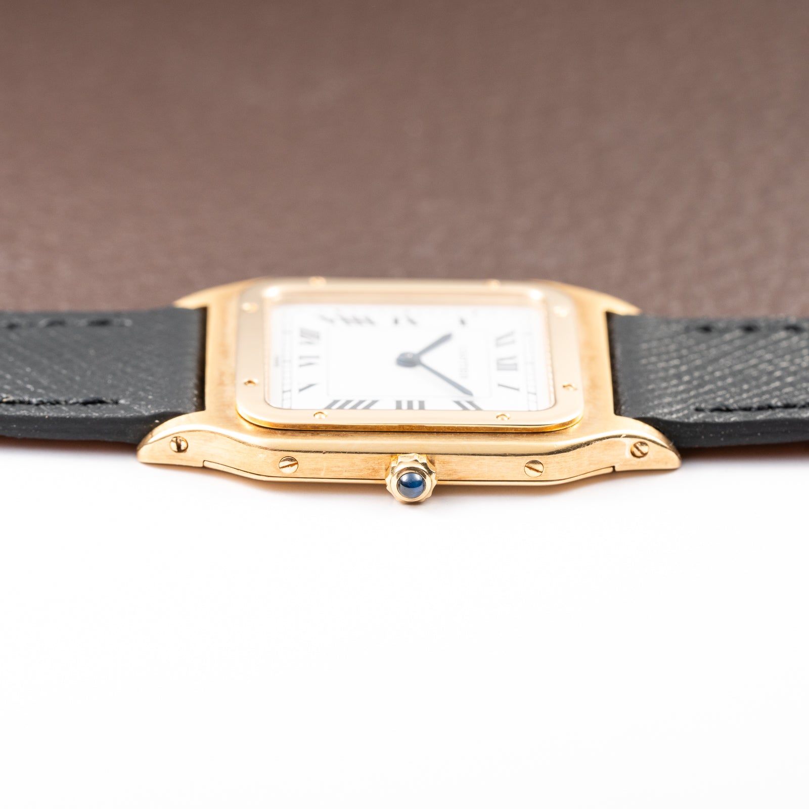 Cartier Santos Dumont Extra Plate GM Cal. Frédérique Piguet 21 Ref. 96054 from 1970s