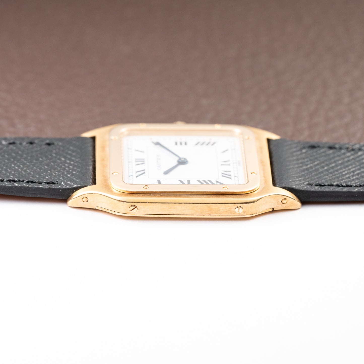 Cartier Santos Dumont Extra Plate GM Cal. Frédérique Piguet 21 Ref. 96054 from 1970s