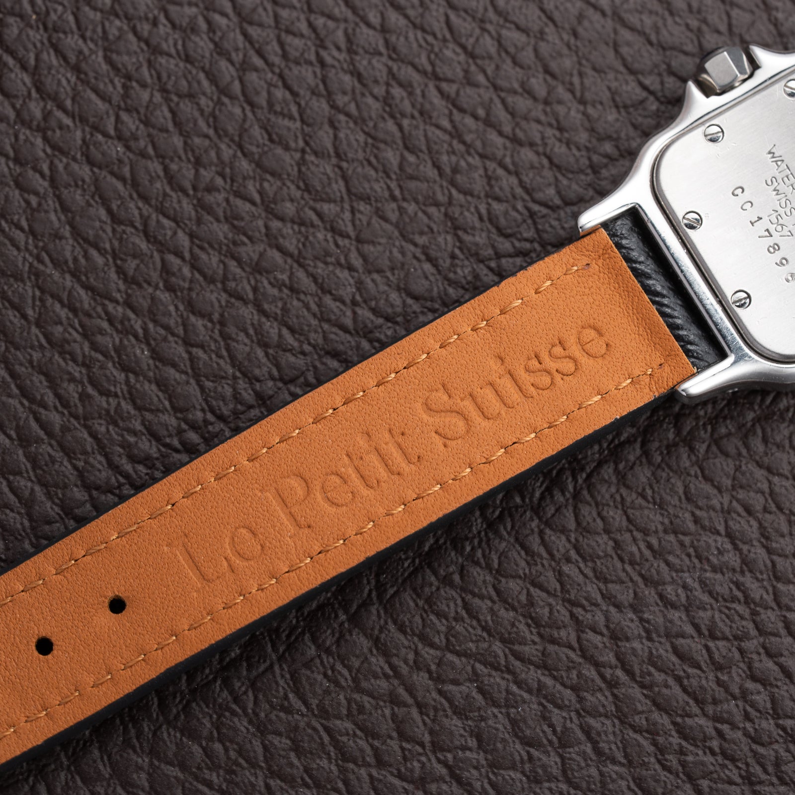 Cartier Santos Galbée Patina Dial Gold & Steel PM w/ Cartier Service 2026 Ref. 1567 From 1990s