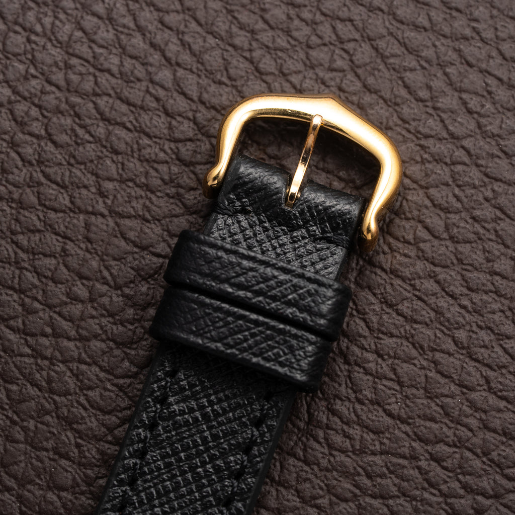 Cartier Santos Galbée Patina Dial Gold & Steel PM w/ Cartier Service 2026 Ref. 1567 From 1990s