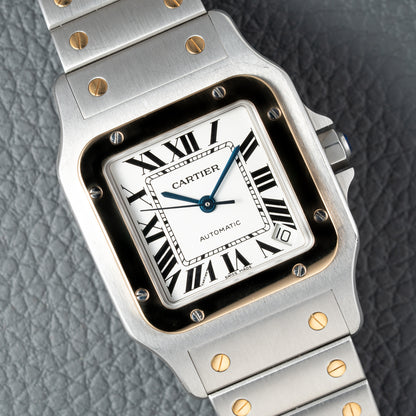 Cartier Santos Galbée Automatic XL BiColor Ref. 2823 from 2010s