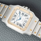 Cartier Santos Galbée Automatic XL BiColor Ref. 2823 from 2010s
