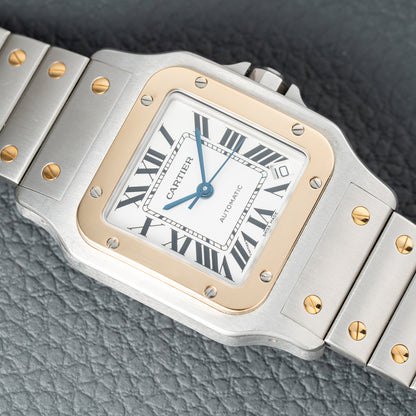 Cartier Santos Galbée Automatic XL BiColor Ref. 2823 from 2010s
