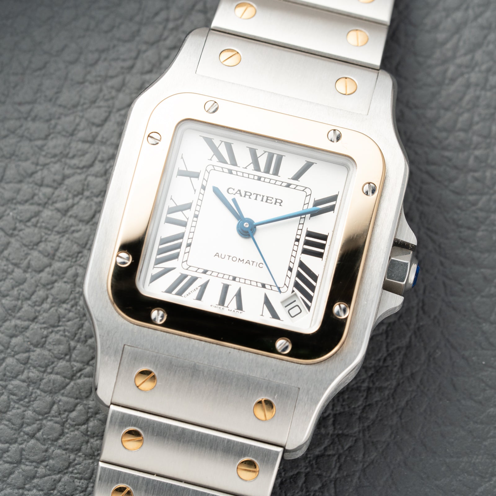 Cartier Santos Galbée Automatic XL BiColor Ref. 2823 from 2010s