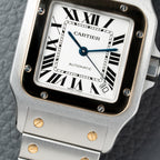 Cartier Santos Galbée Automatic XL BiColor Ref. 2823 from 2010s