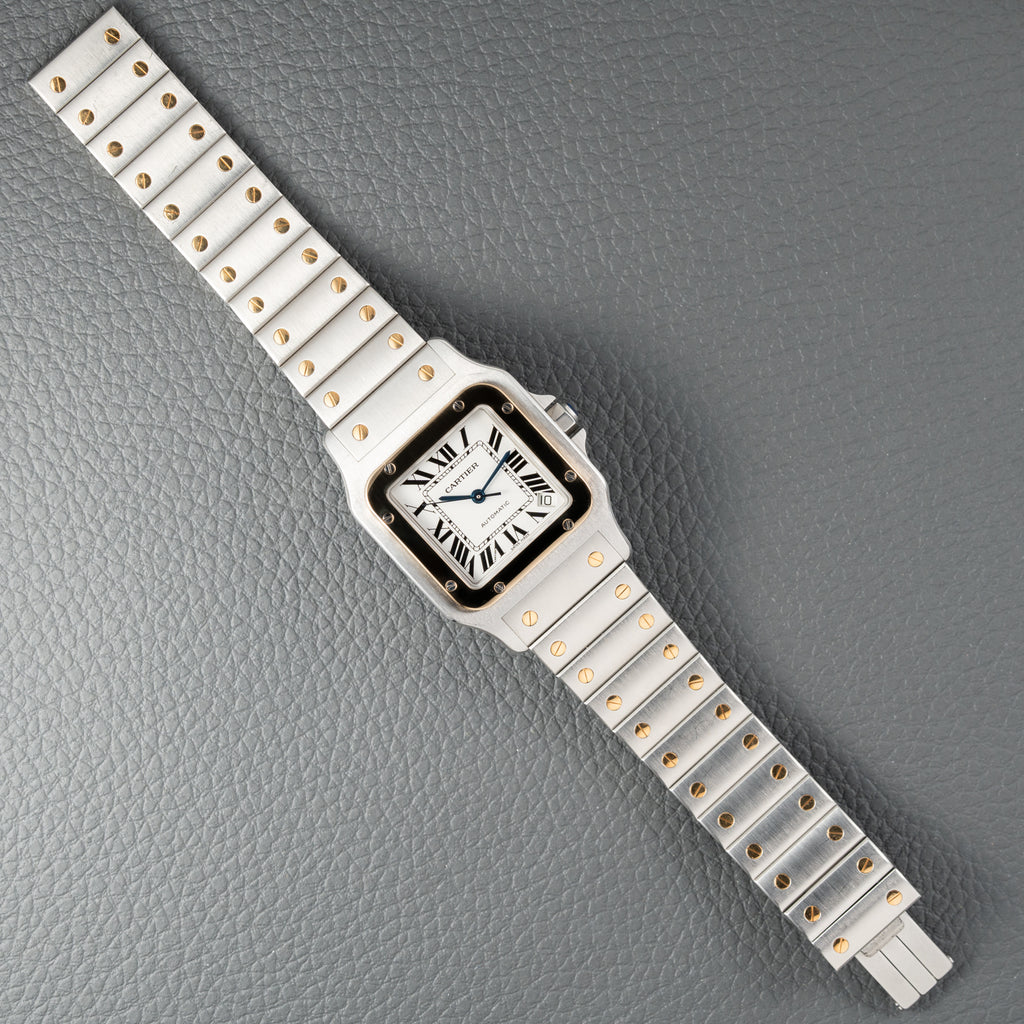 Cartier Santos Galbée Automatic XL BiColor Ref. 2823 from 2010s
