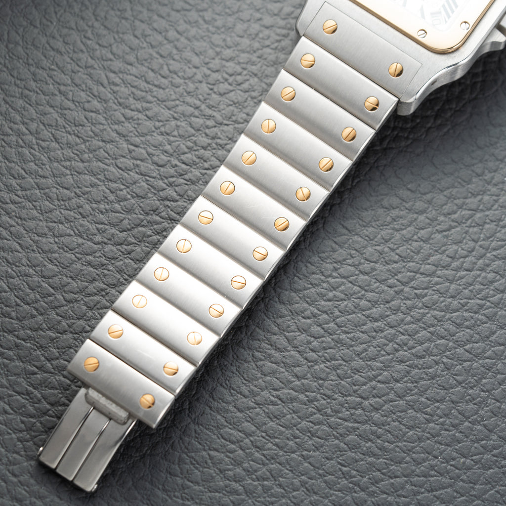 Cartier Santos Galbée Automatic XL BiColor Ref. 2823 from 2010s