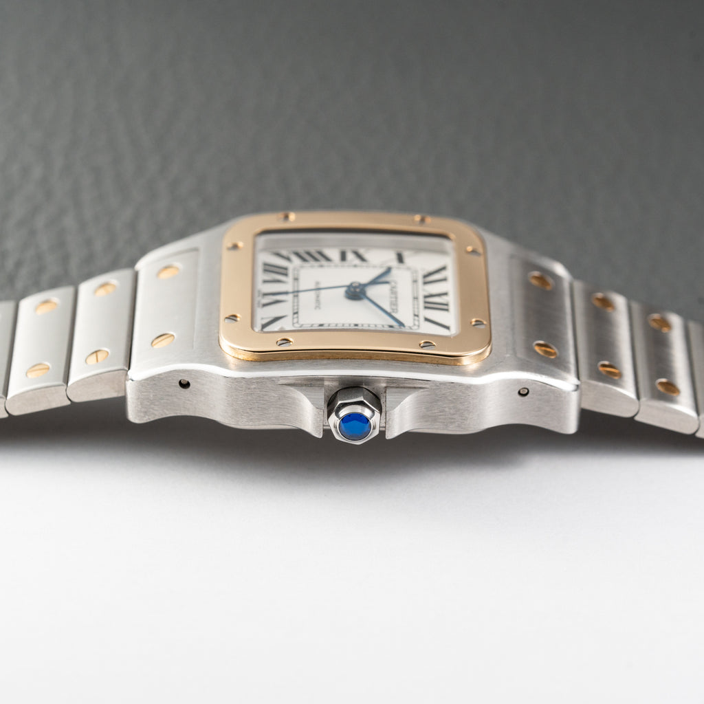 Cartier Santos Galbée Automatic XL BiColor Ref. 2823 from 2010s