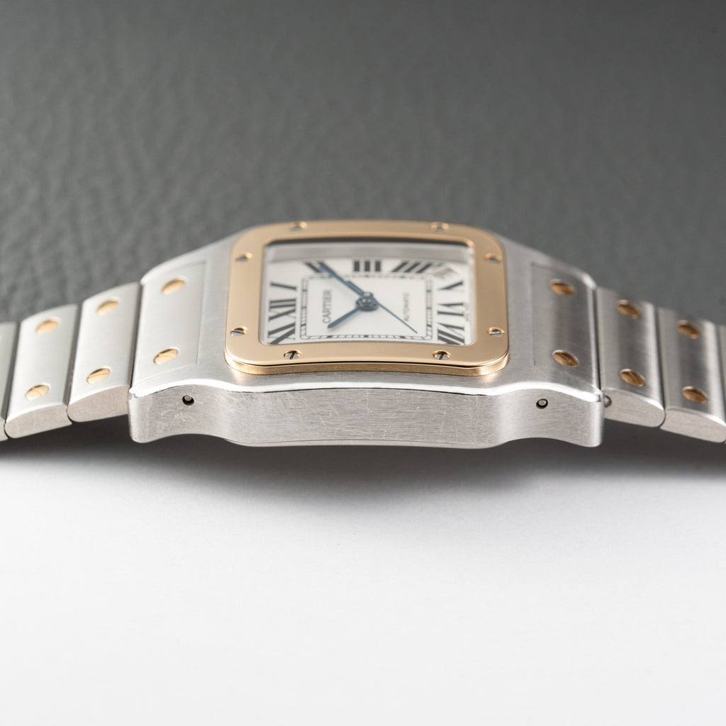 Cartier Santos Galbée Automatic XL BiColor Ref. 2823 from 2010s