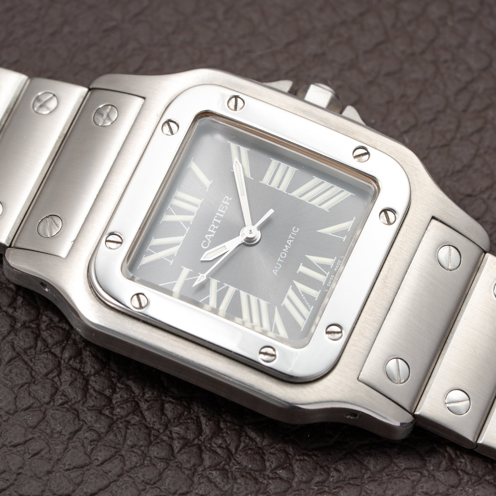 Cartier Santos Galbée XL SIHH Asia Limited Edition Grey Ghost Dial Ref. 2319 From 2002