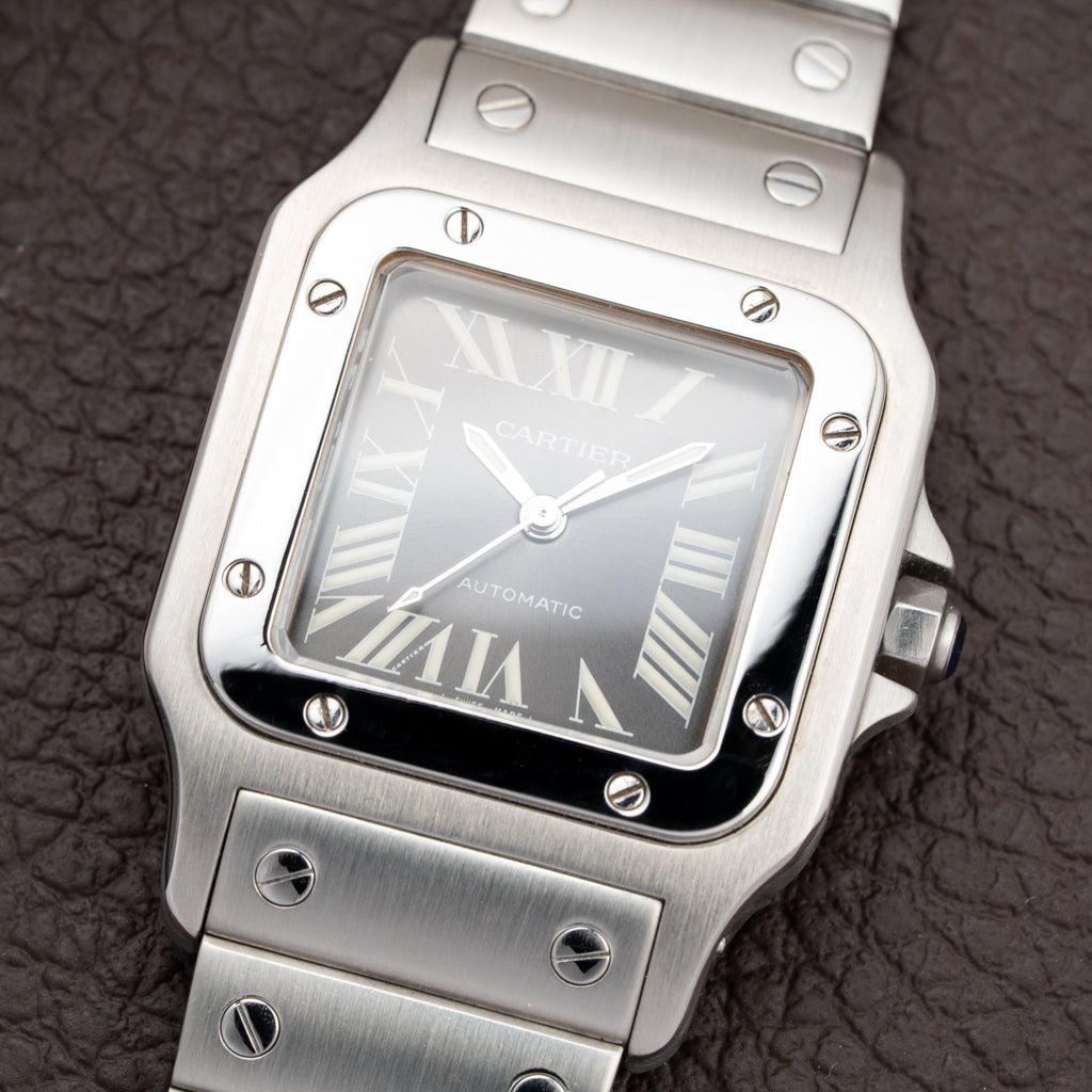 Cartier Santos Galbée XL SIHH Asia Limited Edition Grey Ghost Dial Ref. 2319 From 2002