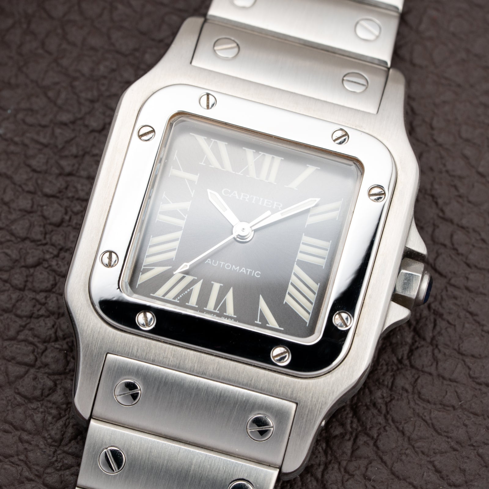Cartier Santos Galbée XL SIHH Asia Limited Edition Grey Ghost Dial Ref. 2319 From 2002