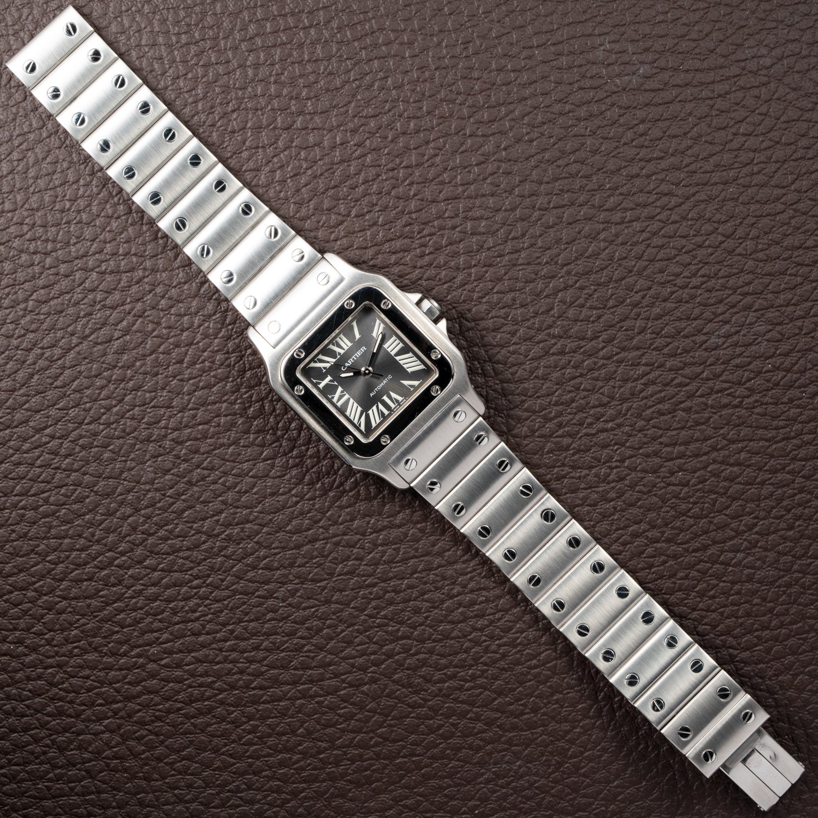 Cartier Santos Galbée XL SIHH Asia Limited Edition Grey Ghost Dial Ref. 2319 From 2002
