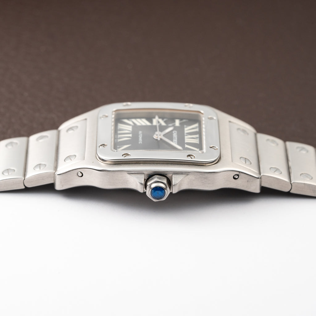 Cartier Santos Galbée XL SIHH Asia Limited Edition Grey Ghost Dial Ref. 2319 From 2002