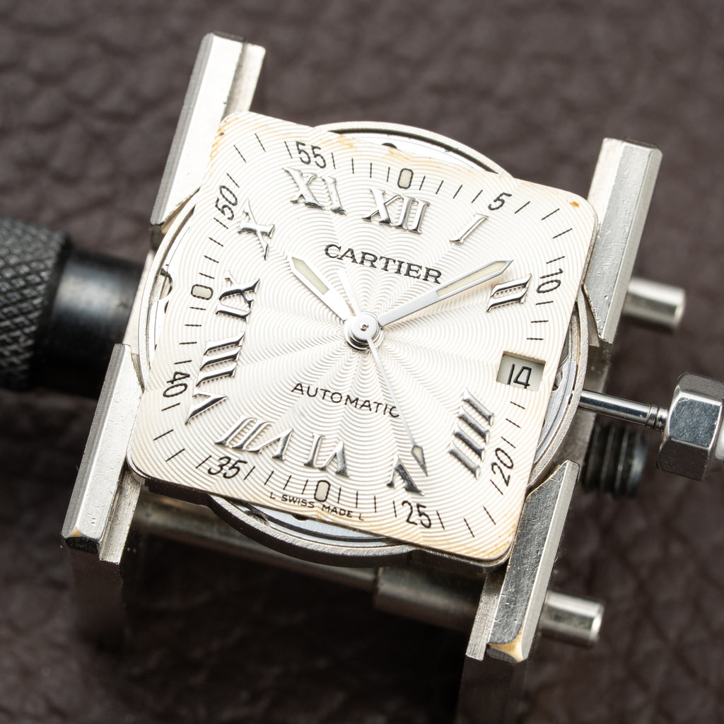 Cartier Santos Galbée XL Steel Automatic Ref. 2319 from 2000s