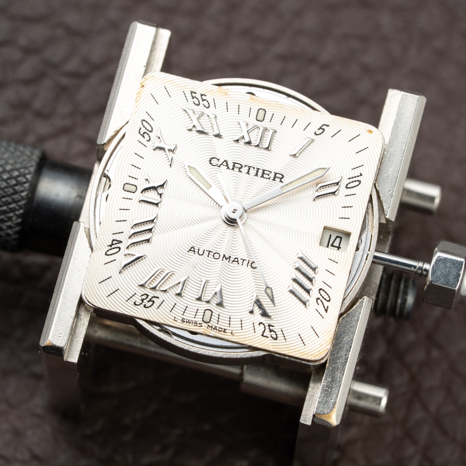 Cartier Santos Galbée XL Steel Automatic Ref. 2319 from 2000s