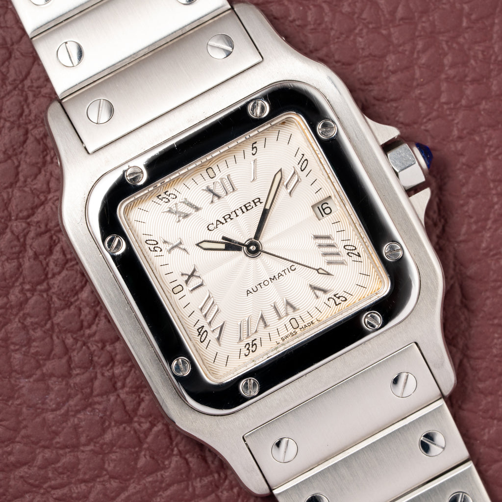 Cartier Santos Galbée XL Steel Automatic Ref. 2319 from 2000s