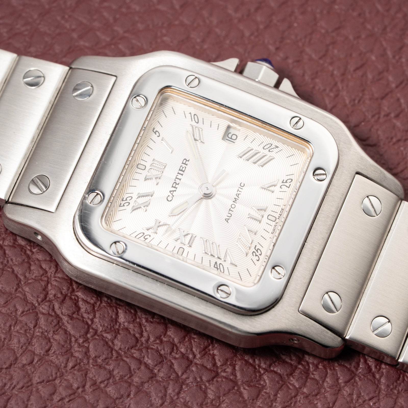 Cartier Santos Galbée XL Steel Automatic Ref. 2319 from 2000s