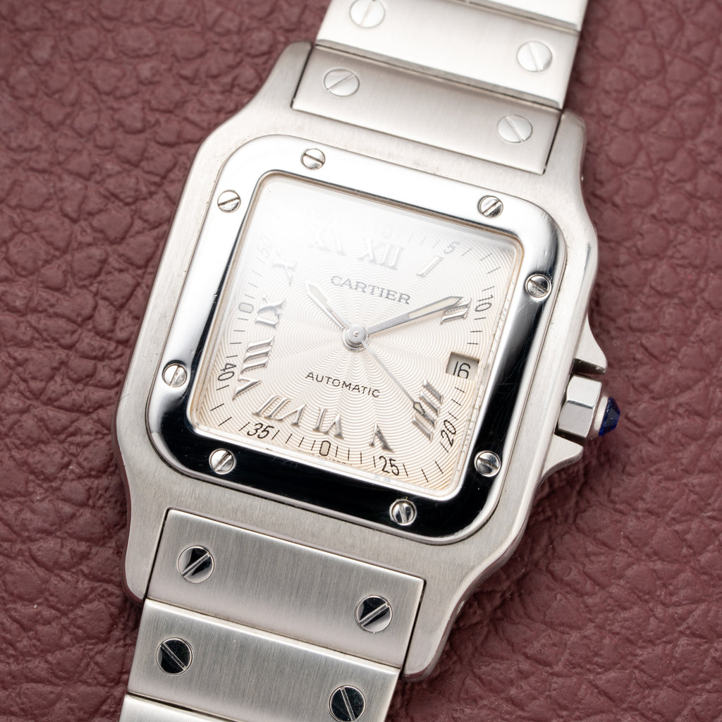 Cartier Santos Galbée XL Steel Automatic Ref. 2319 from 2000s