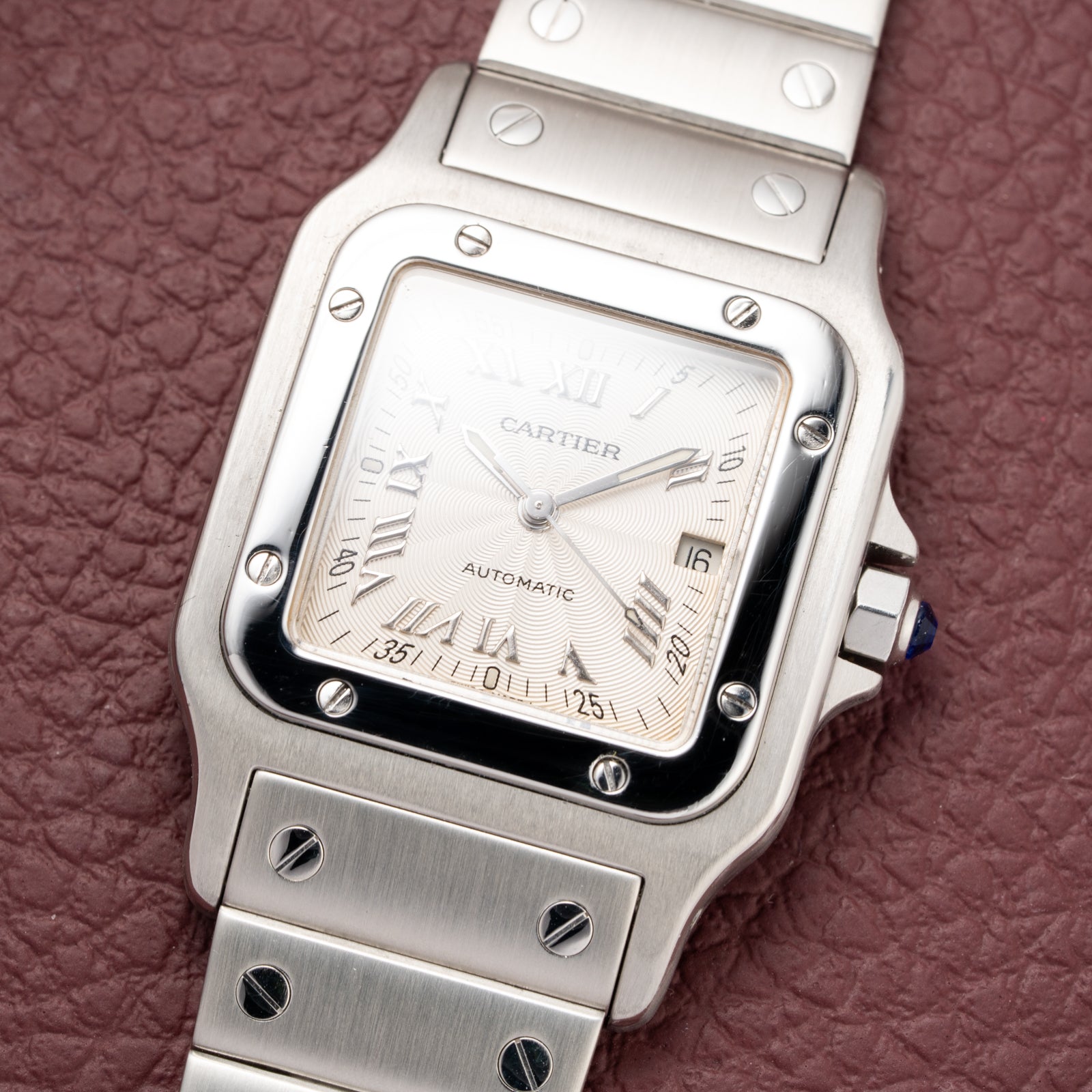 Cartier Santos Galbée XL Steel Automatic Ref. 2319 from 2000s