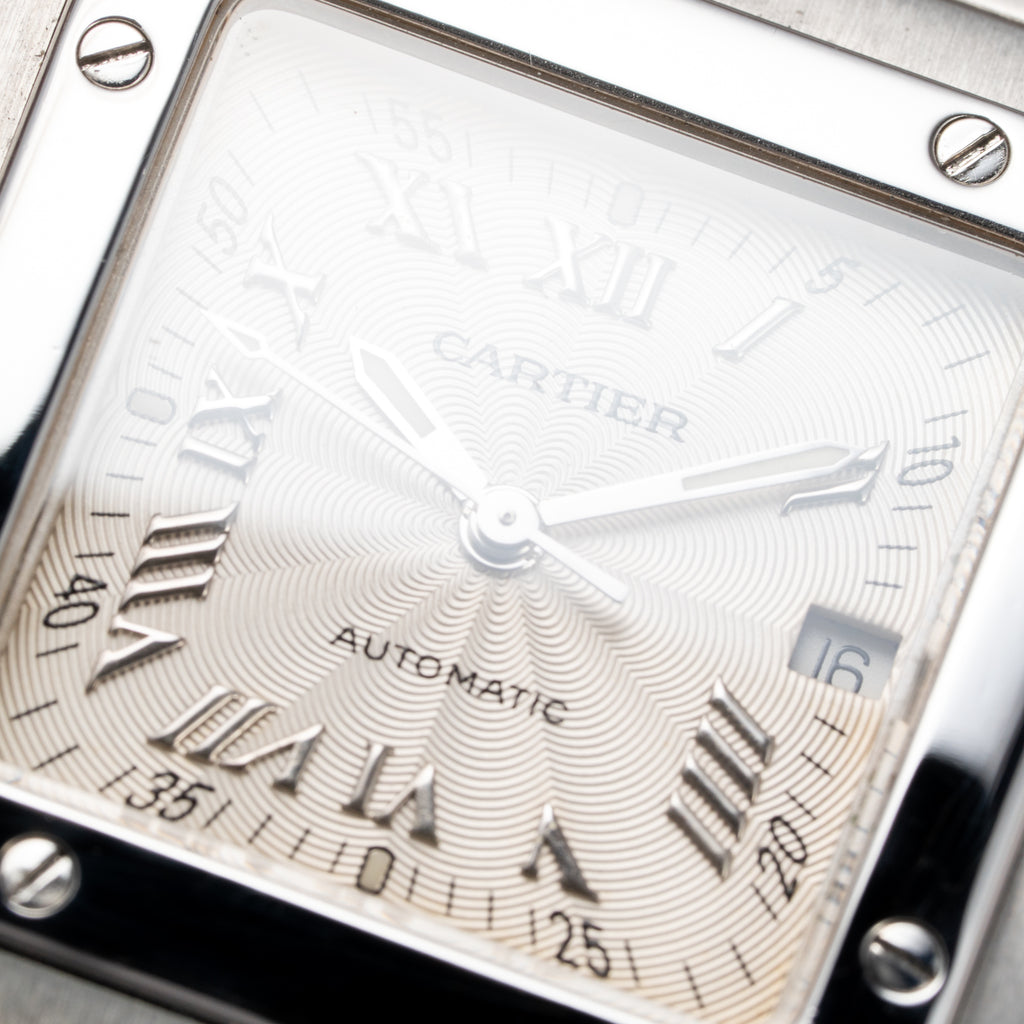 Cartier Santos Galbée XL Steel Automatic Ref. 2319 from 2000s