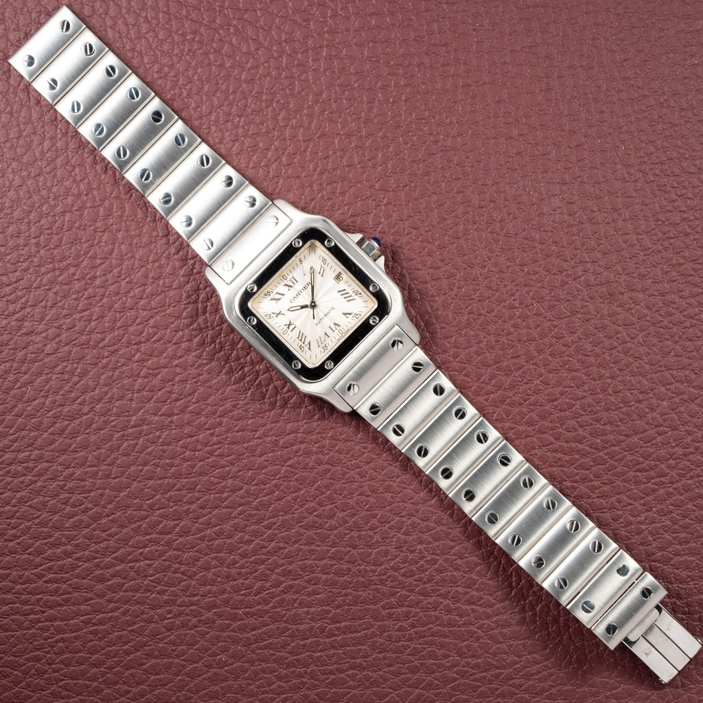 Cartier Santos Galbée XL Steel Automatic Ref. 2319 from 2000s