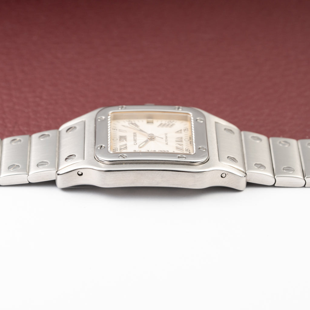 Cartier Santos Galbée XL Steel Automatic Ref. 2319 from 2000s