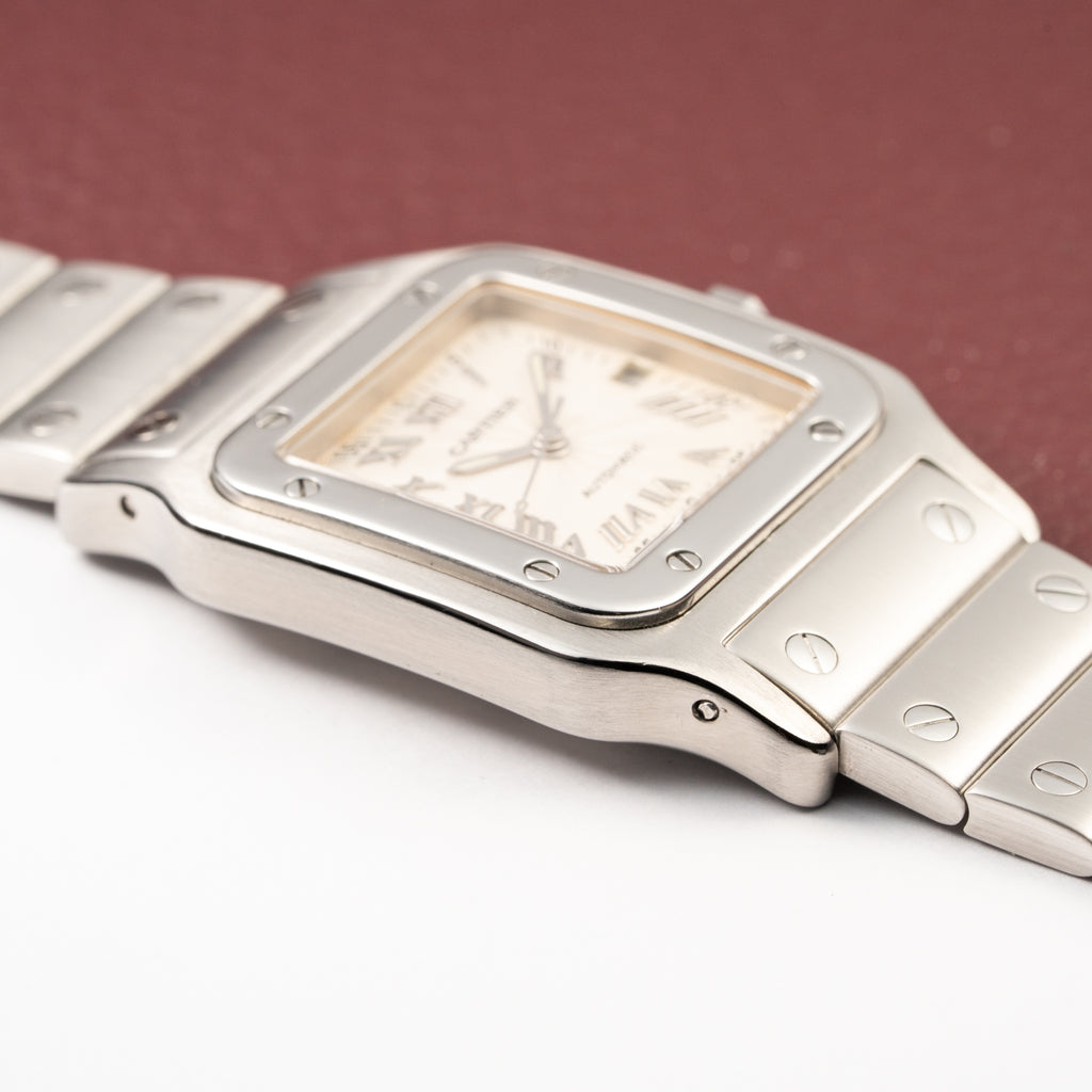 Cartier Santos Galbée XL Steel Automatic Ref. 2319 from 2000s