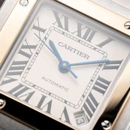 Cartier Santos Galbée Automatic Gold & Steel Full Set Ref. 2823 from 2016